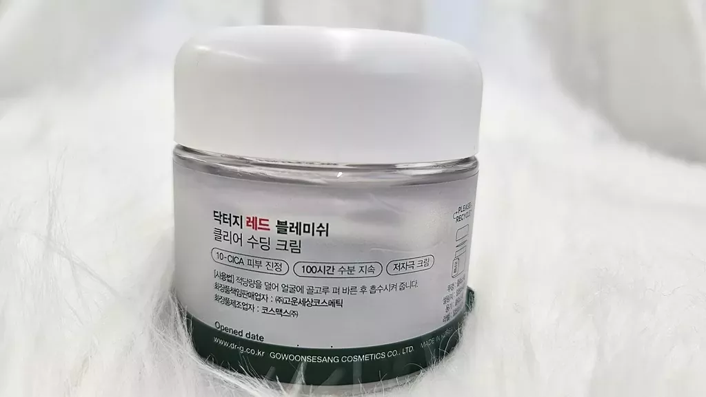 Gentle Meaning Korean Skincare: Is Your Routine Actually Irritating? 4 dr-g-red-blemish-soothing-cream-label